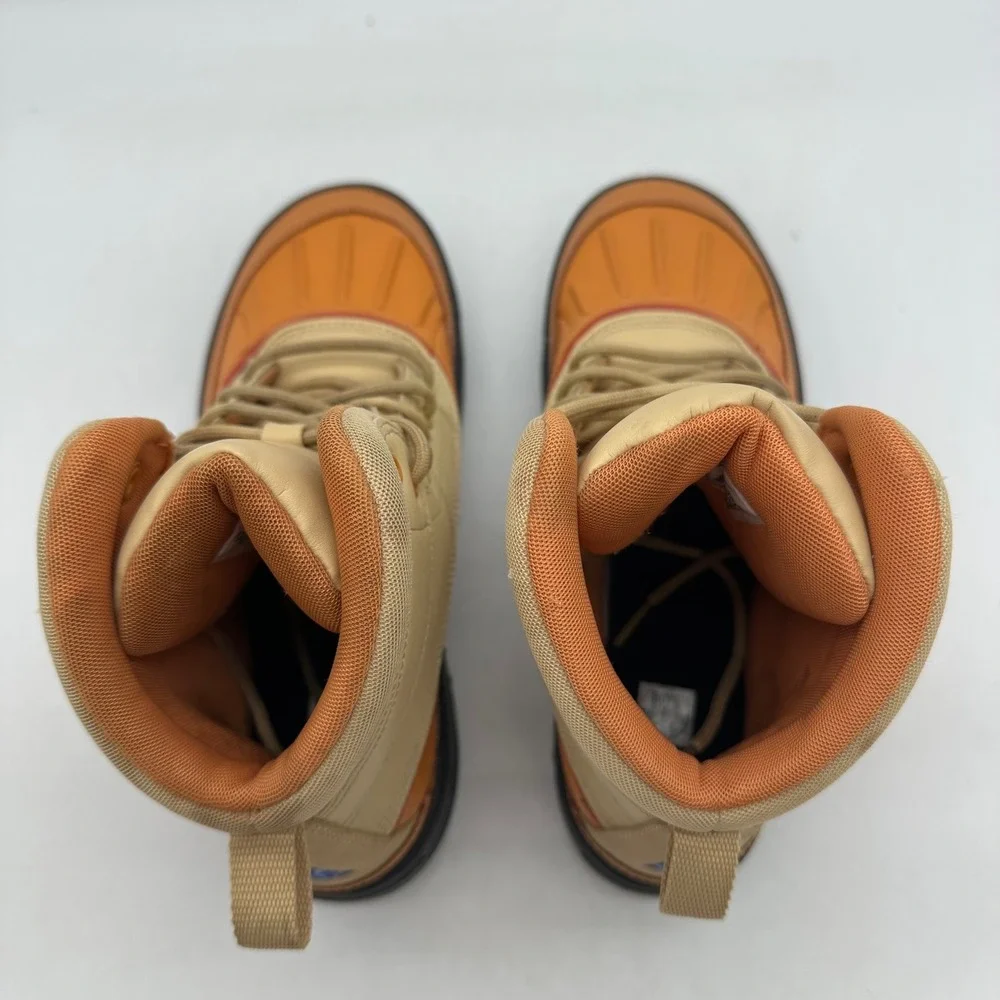 Nike 524872-201 Youth Size 5Y Wheat Orange Woodside 2 High ACG Boots Duck Boot